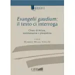 EVANGELII GAUDIUM IL TESTO CI INTERROGA: CHIAVI DI LETTURA, TESTIMONIANZE E PROSPETTIVE