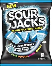 5oz 12ct SOUR JACKS Blue Raspberry