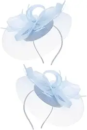 [EPIGEIST] Stylish Feather Fascinator Headband Women's Banquet Hat for Wedding Tea Party