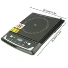 2000W Portable Induction Cooktop Touch Control Countertop Black Hob Kitchen