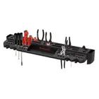 4.14 In. W Tool Storage Shelf Wall Mountable Organizer Rack