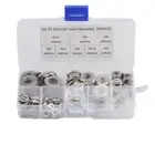 Premium Stainless Steel Lock Washer Assortment 360pcs Set Rust Resistant