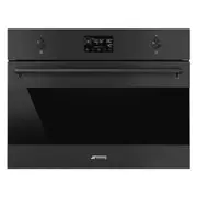 Smeg Classic 45cm Compact Steam Oven - Black