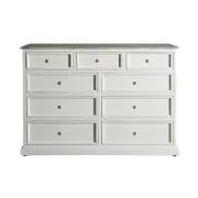 Maldon 9 Drawer Chest | Antique White | Bedroom | Early Settler Furniture