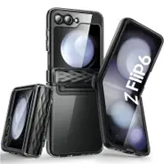 For Samsung Galaxy z Flip 6/5 Cosmo Hinge Protection Slim Protective Phone Case with Built-in Screen Protector