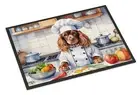English Cocker Spaniel The Chef Doormat Front Door Mat Indoor Outdoor Rugs for E