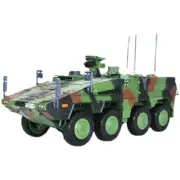 DRAGON GERMAN GTK BOXER MRAV A2 1/72 ABS Tank Pre-built Model