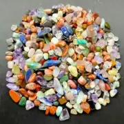 Mixed Stone Crystal Chips BULK 100G-1KG A Grade Gemstone Tumble Polished Mini