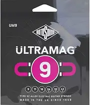 RotoSound 6 Ultramag UM9 Alloy Electric Guitar Strings, ambidextrous
