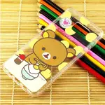 RILAKKUMA 拉拉熊 SAMSUNG GALAXY NOTE 5 彩繪透明保護軟套