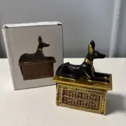 The Summit Collection Egyptian Resin Statuette - Anubis Shrine