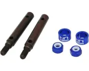 Hot Racing - +5mm S2 Spring Steel Portal Drive Stub Axles, for Traxxas TRX-4