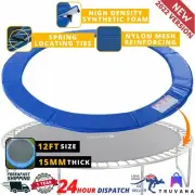 12ft REPLACEMENT OUTDOOR TRAMPOLINE SPRING PAD COVER NEW