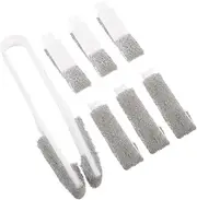 minkissy 1 Set Blind Cleaning Brush Fan Duster Blind Cleaner Reusable Shutter Brush Household Vent Cleaner Portable Blinds Brush Compact Air Conditioner Cleaner Fabric Accessories Dedicated