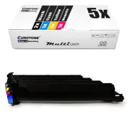 5x Toner for Konica Minolta C240 C252 C252P C250P C250,TN-210 TN210