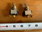 Toggle Switch 10 A 250V AC 15A 125V AC 3/4 HP 250V AC 1/2 HP 125V AC (2) D23