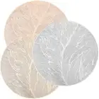 Practical Round Table Mats Set of 4 Heat Resistant for Home Dining Use