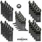 26pcs Starlock Oscillating Multi Tool Saw Blades Renovation Plunge Saw Machine