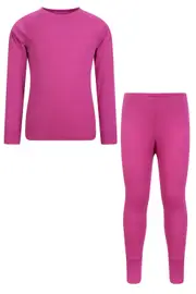 Talus Kids Plain Base Layer Set