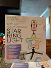 8" inch Star Shape Ring Light Color Changing w/ Tri-Pod stand remote phone mount