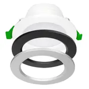 82mm Uni Trio LED Downlight 8w White CCT 21931/05 Brilliant Lighting