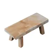 Cliff Cypress Wood Ornaments Kids Stool Wooden Foot Child Toddler