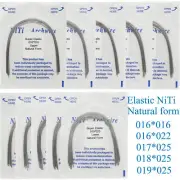 Dental Orthodontic NiTi Arch Wire Natural Arcos De Ortodoncia Rectangular 16×22