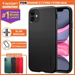 手機殼 IPHONE 11 PRO MAX 11 PRO 11 SPIGEN HARDCASE 薄型外殼黑色 PRO I