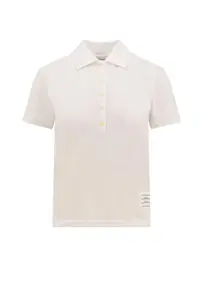 在飛比找ZALORA購物網優惠-Cotton polo shirt with back tr