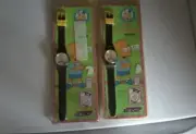 VINTAGE 1990 NELSONIC THE SIMPSONS LCD QUARTZ WATCH WITH BART ON WATCH COVER