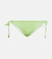 [Melissa Odabash] Melissa Odabash Canary self-tie bikini bottoms AU 12 turquoise