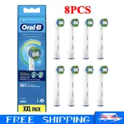 Oral-B Precision Clean Electric Toothbrush Replacement Brush Heads 8 pieces