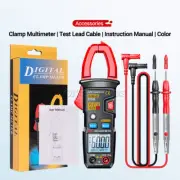 ANENG Digital Clamp Meter Multimeter AC DC Voltage Amp Hz Capacitance NCV Ohm