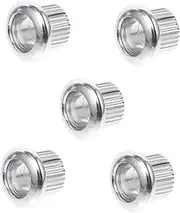 WESIEVYA Vintage Guitar Tuning Pegs 6pcs Guitar Tuner Machine Heads Conversion Bushings Adapter Ferrules 8mm Od 6mm Id