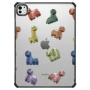 iPad Pro 11-inch (M4) iPad Impact Case Metal Dinosaur