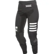 Fasthouse Speed Style Paradise Women's Pants, Black/White