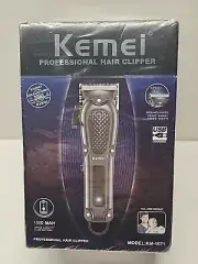 Professional Hair Clipper Cordless Trimmer Beard Cutting Machine Barber KM-1071
