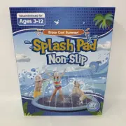 Non-Slip Splash Pad for Kids 87 Inch Inflatable Toddler Splash Pad Thicken Water