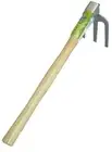 Rake, 3 Prongs, Handle Len 38.5cm, Stainless, for Digging, Breaking Up Soil
