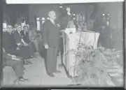 Senator Robert Wagner Addressing New York State Democratic - Keyno - Old Photo