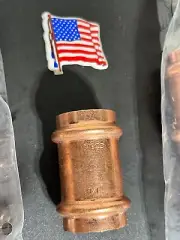 LOT 0F 10 - 1" NIBCO NO STOP PROPRESS COPPER PRESS COUPLINGS VIEGA *MADE USA*