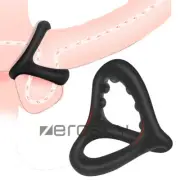 Reuse Men Ball-Scrotum-Stretcher-Ring-Penis-Stretcher Enhancer Delay Ejaculation