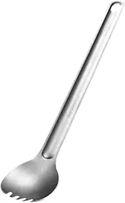 Blelsa Stainless Steel Spork Camping Spork Tableware Long-Handled Spork Fork