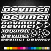 FITS Devinci Vinyl Decal Stickers Sheet Bike Frame Cycles Bicycle Mtb Road