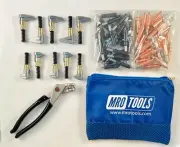 25 1/8 & 25 5/32 Genuine Zephyr Kwik-Lok Clecos + Pliers + Clamps (KZ4S50-2SG)
