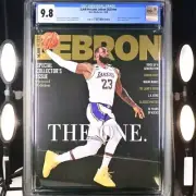 LeBron JAMES The ONE 2nd Ed CGC 9.8 1st LAKERS CHAMPIONSHIP SLAM 2020 Exclusive