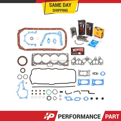 Engine Re-Ring Kit Fit 86-88 Chevrolet Nova Toyota Corolla 4AC 4ALC