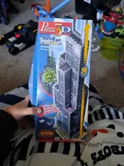 Wrebbit 3D Puzzle Sears Tower Chicago USA 532 Pieces 3 Ft Tall