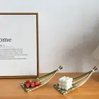 2Pcs Japanese Woven Serving Tray Bamboo Refrigeration Plate Sashimi Tray Home