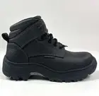 Skechers Work Burgin Tarlac Steel Toe Leather Boots Mens 8 Wide Fit Black Safety
